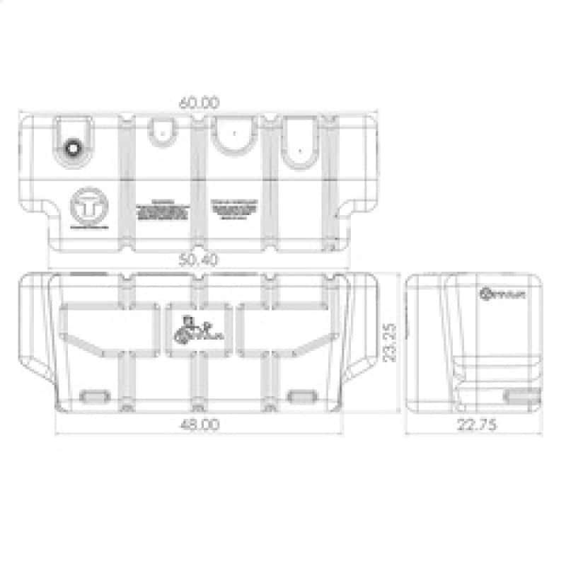 Titan Fuel Tanks — Titan Fuel Tanks Universal 100 Gallon In-Bed Transfer Tank
Liquid Transfer Tank - view 12