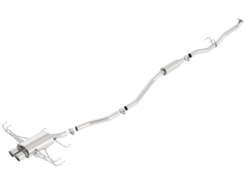 Borla — Borla 16-17 Honda Civic Sport 1.5L AT/MT Hatchback S-Type Catback Exhaust
Cat-Back System - view 2