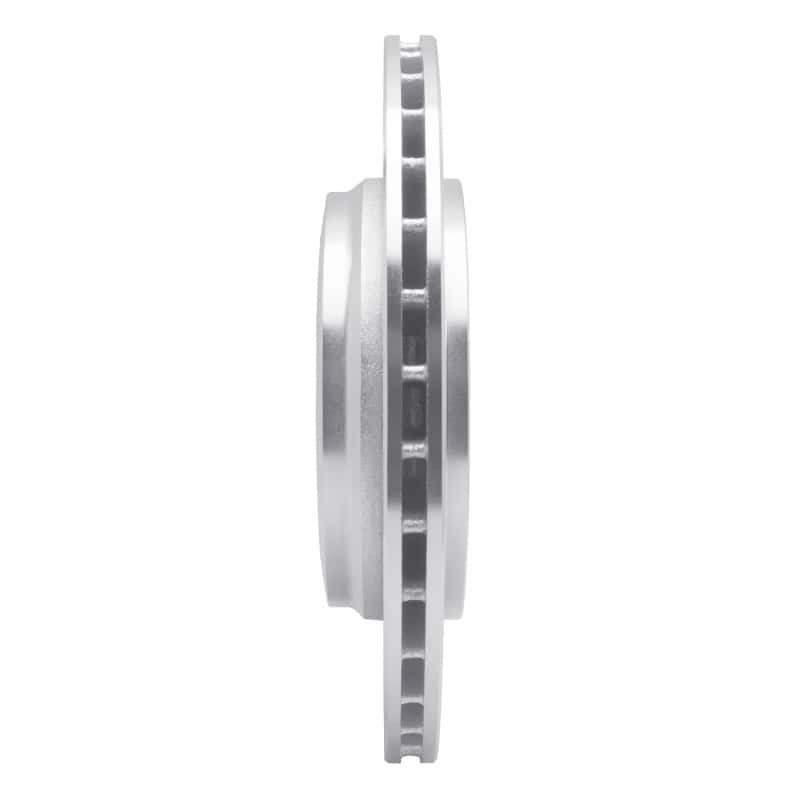 R1 Concepts — R1 01-06 BMW 330CI Rear Left Drilled & Slotted Silver Brake Rotor - view 3