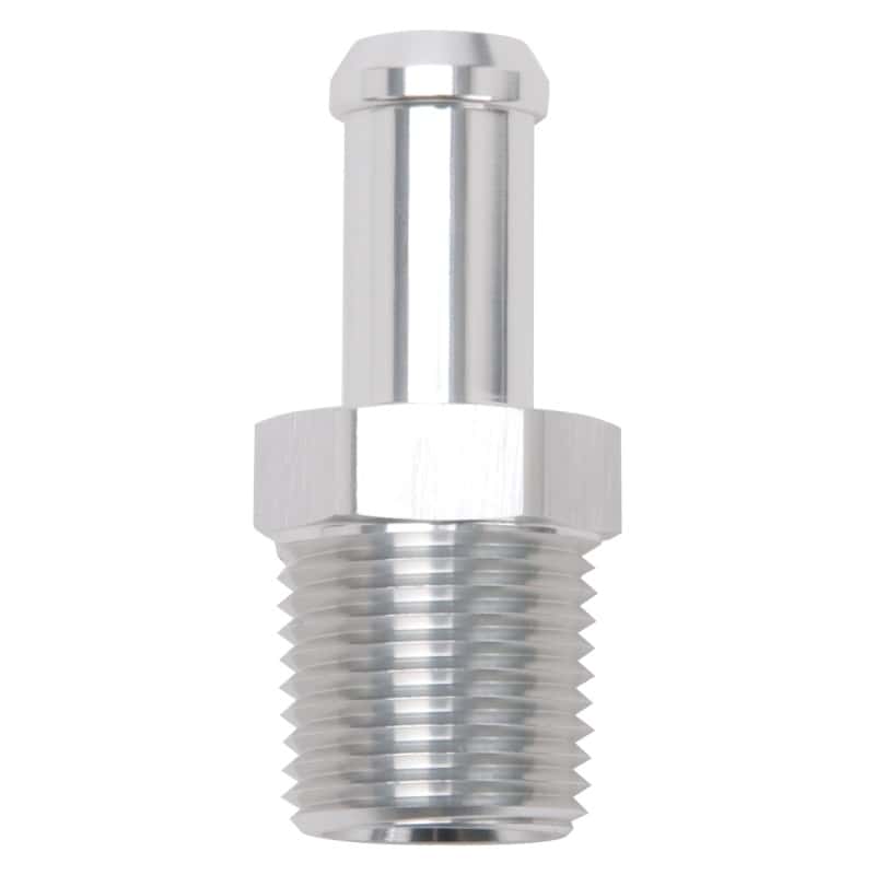 Edelbrock — Edelbrock Hose End Straight 1/2In NPT to 1/2In Barb Clear Anodize
KIT PARTS - view 1