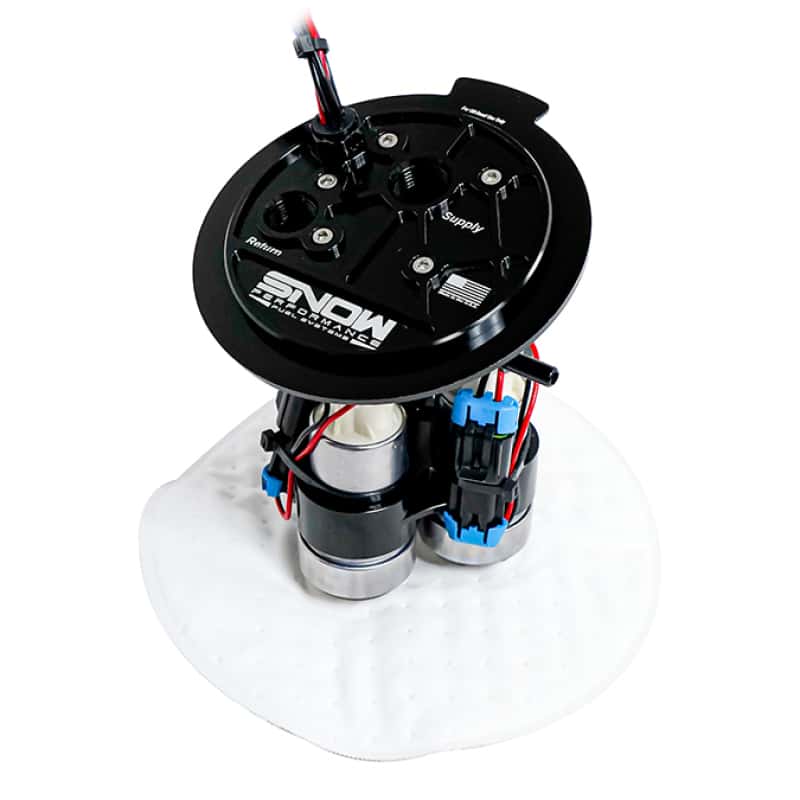 Snow Performance — Snow Performance 2005+ Dodge Charger / 2005+ Dodge Challenger Race Fuel Hat - Dual Pump
Fuel Pump - view 1