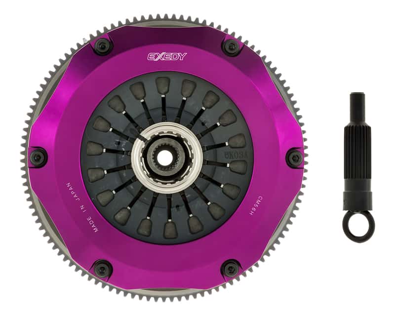 Exedy — Exedy 96-06 Mitsubishi Lancer Evo (Gen 4-7) Hyper Twin Cerametallic Clutch Rigid Disc Pull Type
Hyper Multi Series
Clutch Kit - view 4