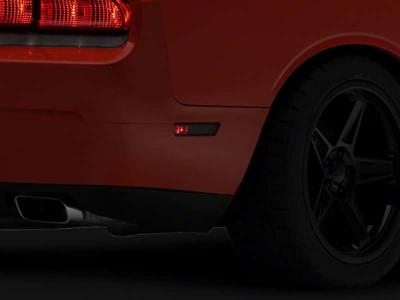 Raxiom — Raxiom 08-14 Dodge Challenger Axial Series Side Marker Lamps- Smoked
Lights - view 4