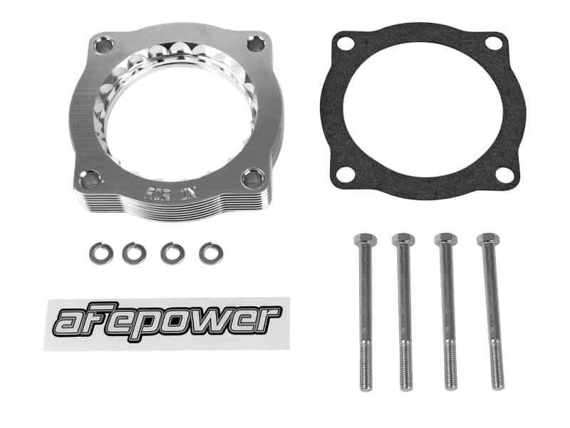 aFe — aFe Silver Bullet Throttle Body Spacers TBS BMW 335i (N54) 07-11 135i/535i 08-10 L6-3.0L (tt)
Throttle Body Spacer
TBdySpacer - view 5
