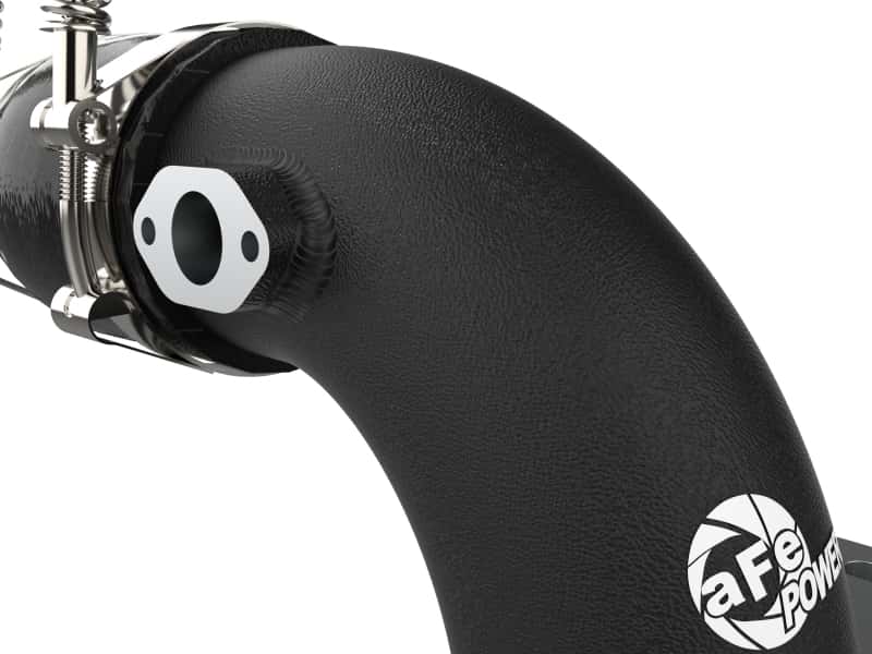 aFe — aFe Kia Stinger 18-22 V6-3.3L (tt) BladeRunner Cold Charge Pipe- Black
Cold Charge Pipe - view 4
