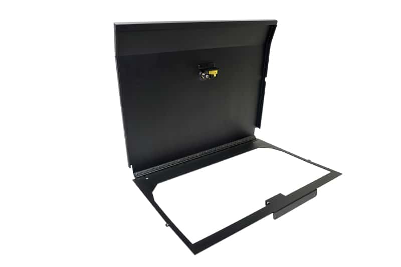 Tuffy Products — Tuffy 2019+ Jeep Wrangler 4Door Cubby Cover W/ Combo Lock
Locking Lid - view 5