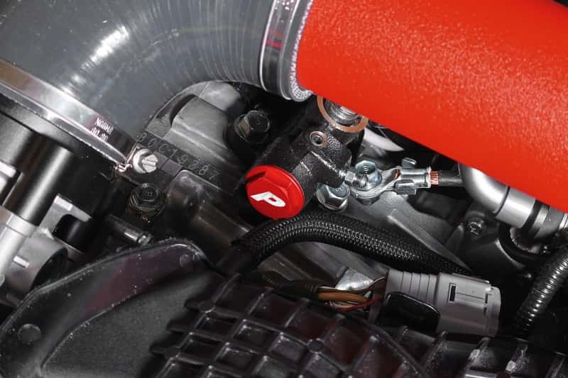 Perrin Performance — PERRIN 05-21 Subaru STI / 06-25 WRX / 05-09 LGT/OBXT Clutch Delay Valve Delete - Red - view 3