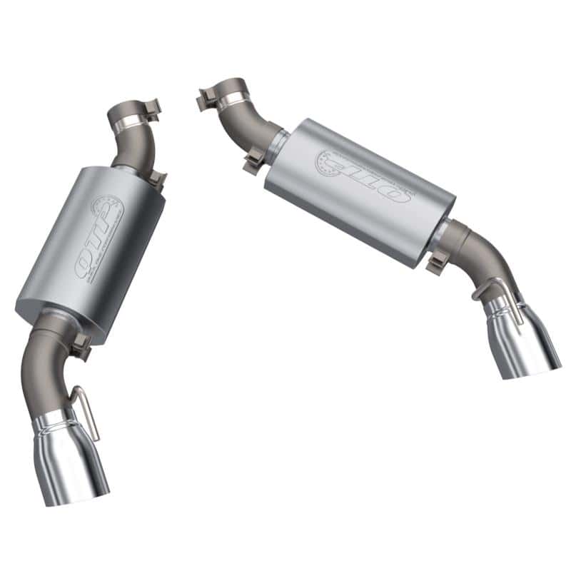 QTP — 2016-2024 Chevrolet Camaro SS 6.2L QTP AR3 Dual Tip Axle Back - view 3