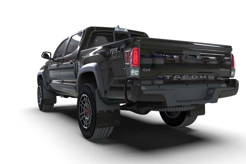 Rally Armor — Rally Armor 16-23 Toyota Tacoma Gen 3 Black Mud Flap w/Army Green Logo
Mud Flap - view 4