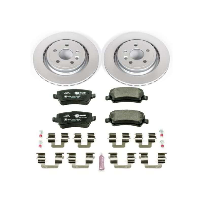 PowerStop — Power Stop 11-18 Volvo S60 Rear Euro-Stop Brake Kit - view 1