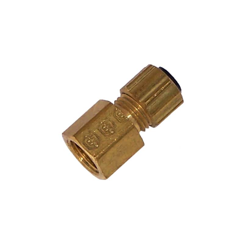 Kleinn Air Horns — Kleinn 1/4In OD Tubing 1/8In F NPT Straight Compression Fitting - view 2