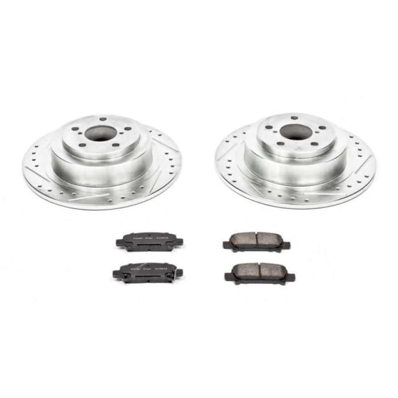 PowerStop — Power Stop 03-06 Subaru Baja Rear Z23 Evolution Sport Brake Kit - view 1