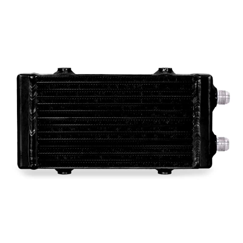Mishimoto — Mishimoto Universal Small Bar and Plate Dual Pass Black Oil Cooler - view 14