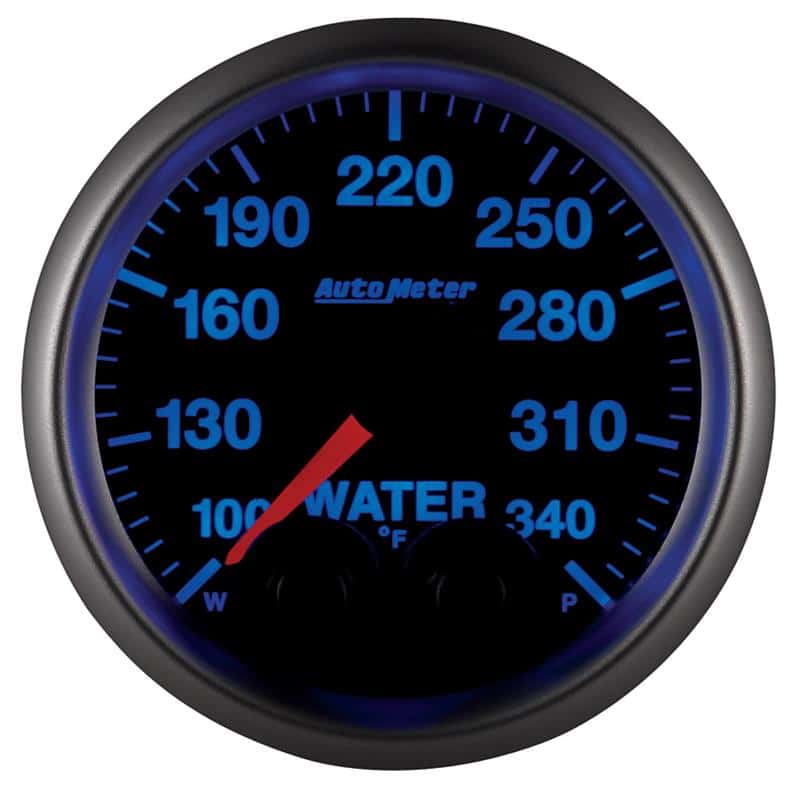 AutoMeter — Autometer Elite 52mm 100-340 Deg F Water Temperature Peak and Warn Gauge w/ Electronic Control
GA 2" WTEMP 340F ELI - view 2