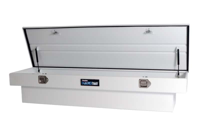 Dee Zee — Dee Zee Universal Tool Box - Hardware Crossover - Single Lid White
ToolBxTrkBedRTR - view 5