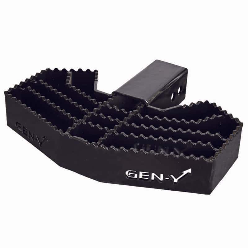 GEN-Y Hitch — Gen-Y 2.5in Shank 3/4in Pin Holes Only Compatible w/32K Mega-Duty 500lb Capacity Serrated Hitch Step
Hitch Step - view 3