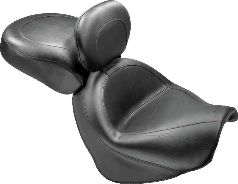 Mustang Motorcycle — Mustang 05-08 Suzuki Blvd C50,05-08 Blvd C50T,01-04 VL800 Volusia Std Touring 2PC Seat - Black - view 1