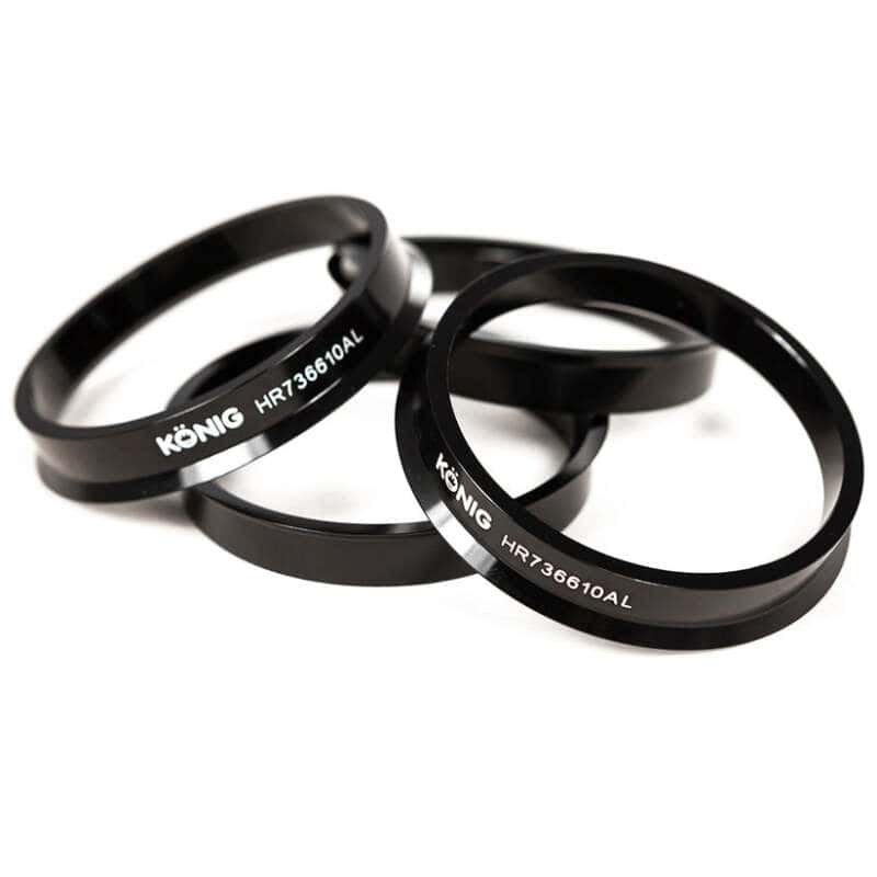 Konig — Konig Aluminum Hub Ring Set (4pcs) - 73.1mm O.D. / 66.1mm I.D. - view 1