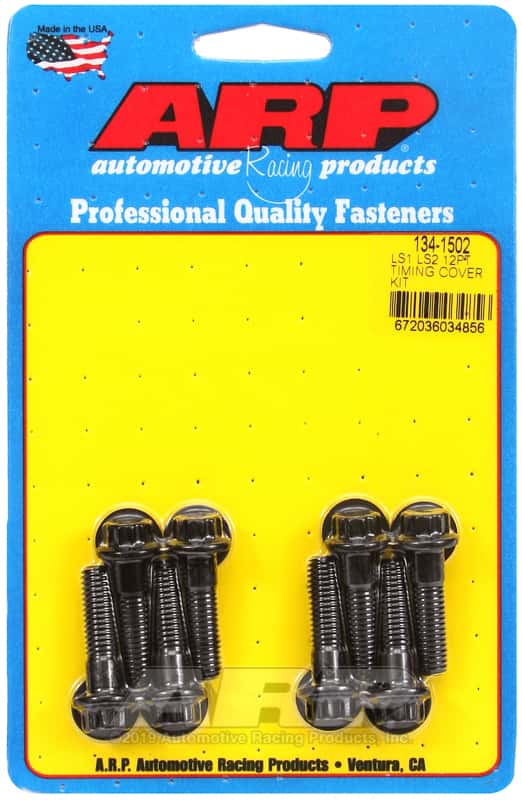 ARP — ARP 12pt Timing Cover Bolt Kit Chevy LS1 - LS2 - view 1