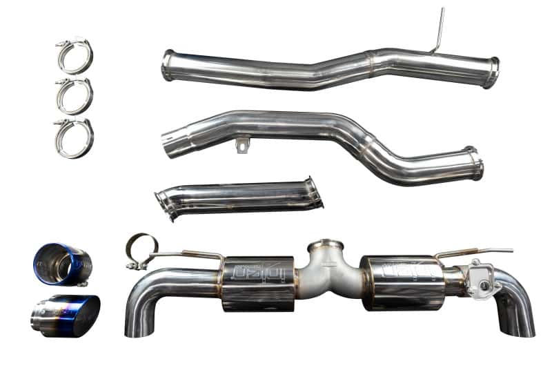 Injen — Injen 20-21 Toyota Supra 3.0L Turbo 6cyl SS Cat-Back Exhaust w/ Burnt Tips
Exhaust System - view 7