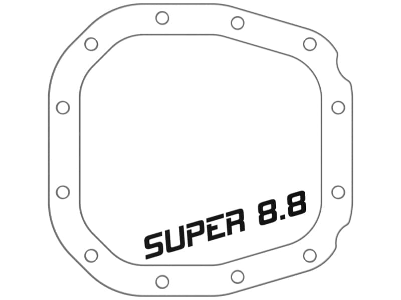 aFe — aFe Pro Series Rear Differential Cover Black w/ Fins 15-19 Ford F-150 (w/ Super 8.8 Rear Axles)
Differential Cover - view 6