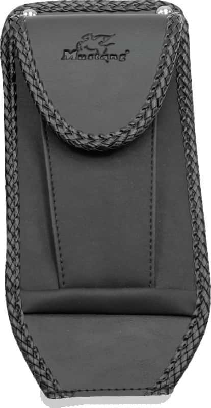 Mustang Motorcycle — Mustang 65-86 Harley Early FL Touring Tank Bib - Black - view 2
