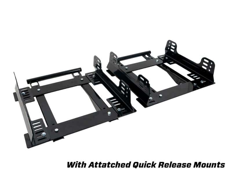 PRP Seats — PRP Polaris RZR PRO XP / PRO R / Turbo R Composite Seat Mount Kit Adapters - Pair - view 2