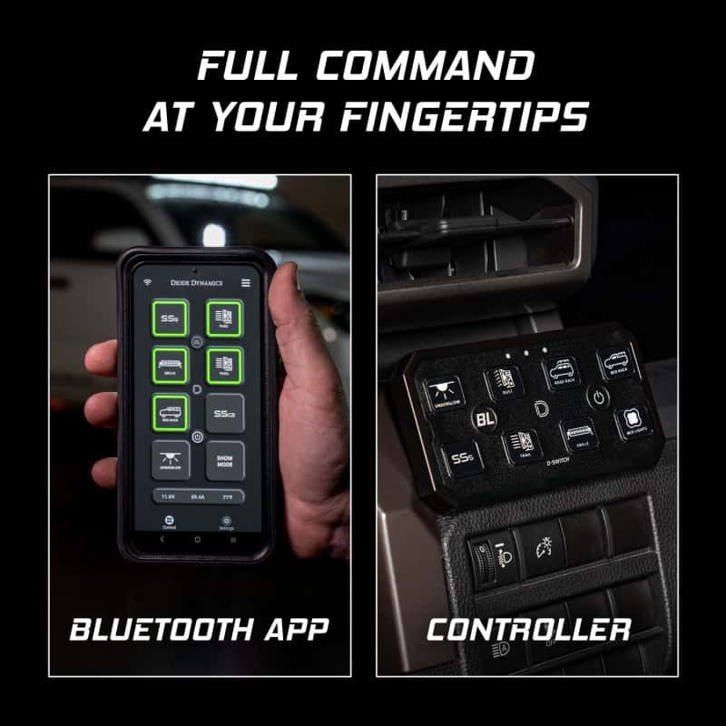 Diode Dynamics — Diode Dynamics D-Switch 8 Button Controller Kit - view 6