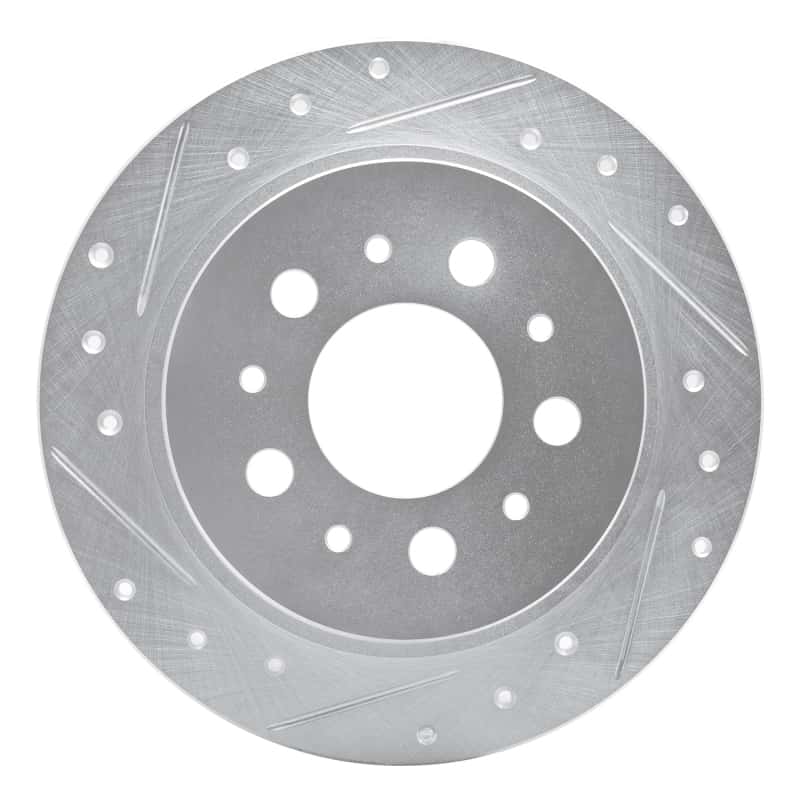 R1 Concepts — R1 95-97 Volvo 960 Rear Left Drilled & Slotted Silver Brake Rotor
R1 Brake Rotor Drill - view 1