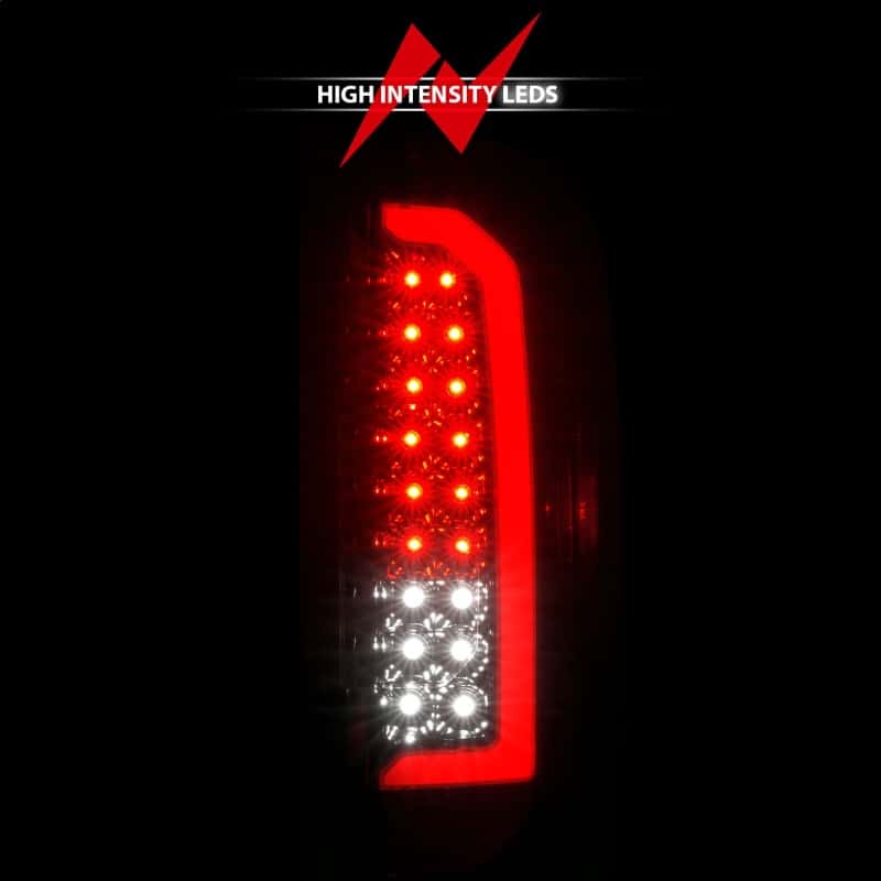 ANZO — ANZO 15-21 GMC Canyon Full LED Taillights w/ Red Lightbar Black Housing/Clear Lens
Tail Light Set - view 7