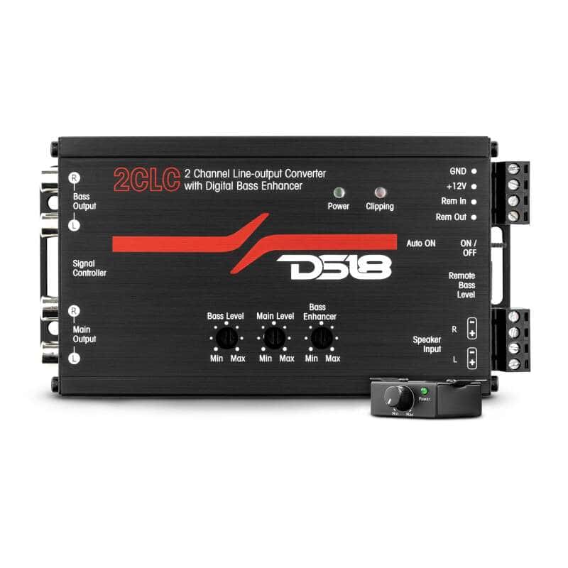 DS18 — DS18 2-Channel Line Output Converter Digital Bass Enhancer For More Low End Boost - view 1