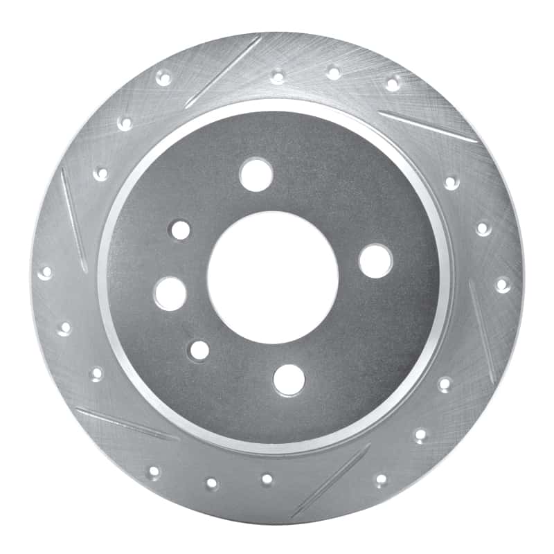 R1 Concepts — R1 84-91 BMW 325IS Rear Left Drilled & Slotted Silver Brake Rotor
R1 Brake Rotor Drill - view 1