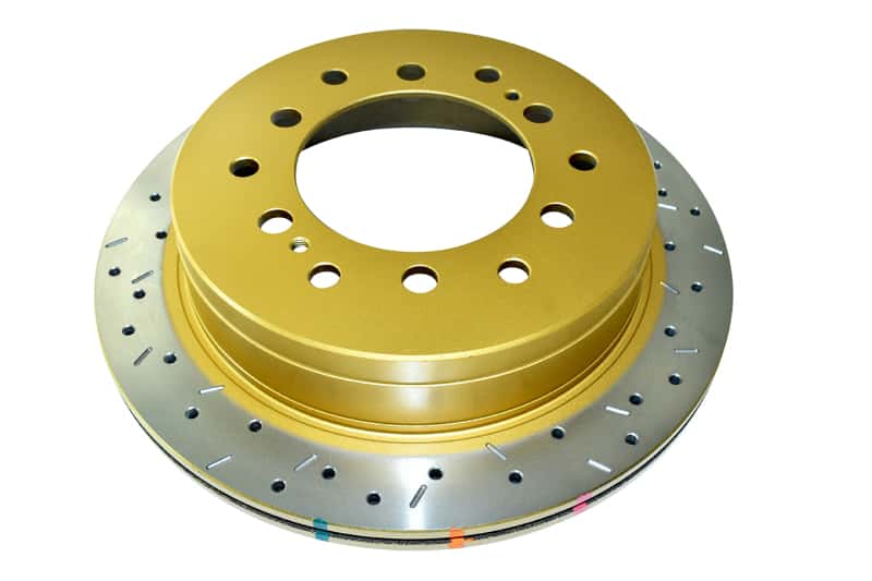 DBA — DBA 10+ Toyota 4Runner/FJ Cruiser Rear Drilled and Slotted 4000 Series Rotor
XS 4000 Series
Brake Rotor - view 1