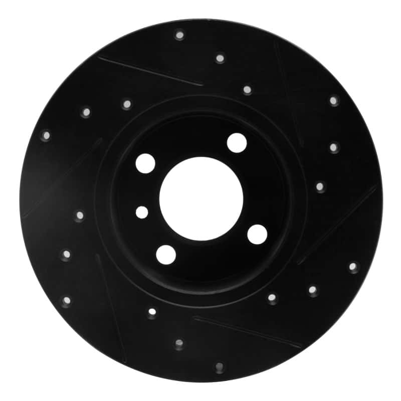 R1 Concepts — R1 77-83 BMW 320I (USA/Canada) Front Left Drilled & Slotted Black Brake Rotor
R1 Brake Rotor Drill - view 5
