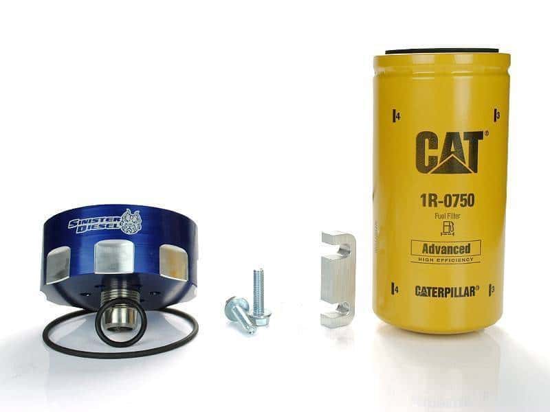 Sinister Diesel — Sinister Diesel 01-15 Chevy Duramax CAT Filter Adapter
Fuel Filter Adapter - view 11