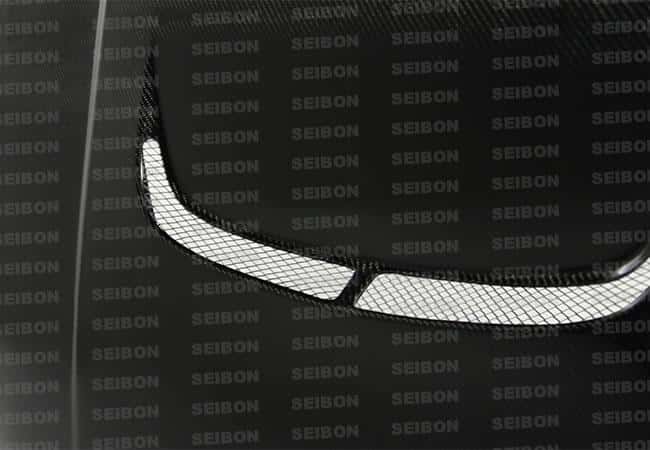 Seibon — Seibon 95-96 Nissan Skyline R33 GT-R (BCNR33) JU-Style Carbon Fiber Hood - view 7