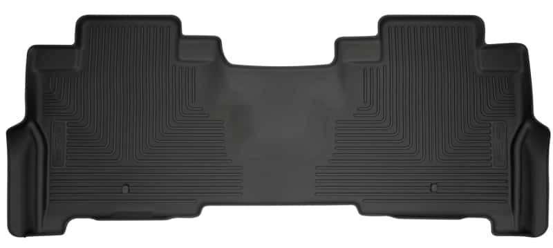 Husky Liners — Husky Liners 18-22 Ford Expedition WeatherBeater Second Row Black Floor Liners - view 1