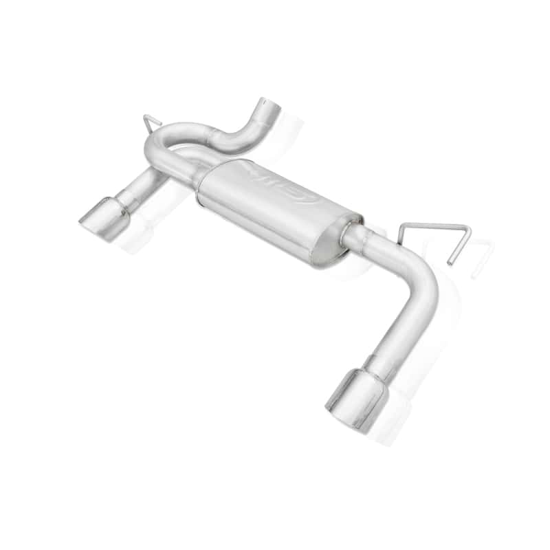 Stainless Works — Stainless Works 2007-17 Jeep Wrangler Axle Back Exhaust
Exhaust System - view 1
