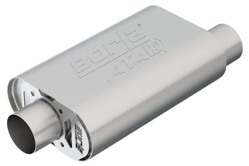 Borla — Borla CrateMuffler SBC Hot 350/383 3 inch Offset/Center 14in x 4.35in x 9in Oval Muffler
CrateMuffler
Muffler - view 3