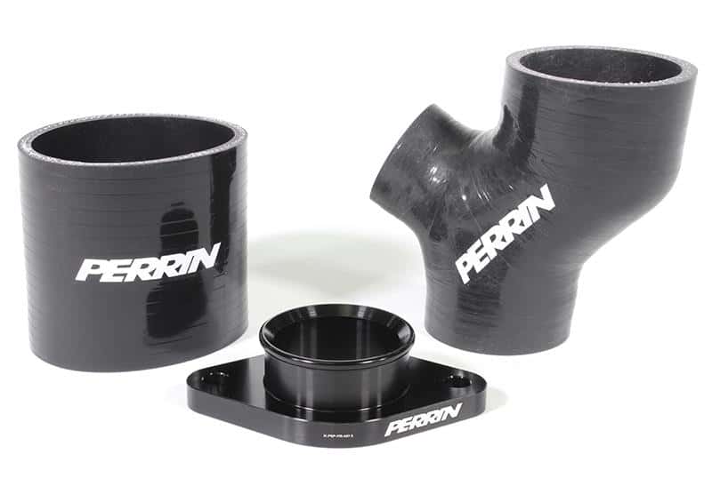 Perrin Performance — PERRIN 15-21 Subaru WRX Charge Pipe - Black - view 3
