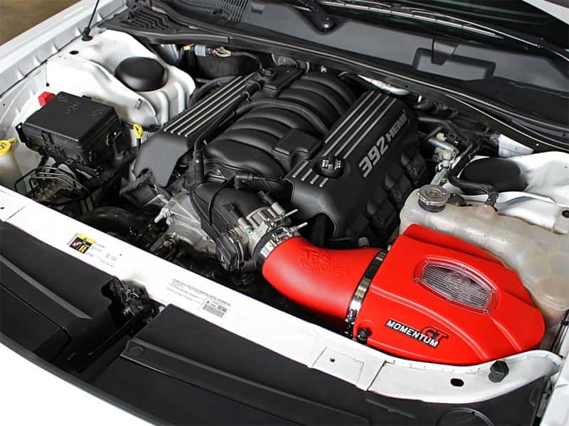aFe — aFe POWER Momentum GT Limited Edition Cold Air Intake 11-17 Dodge Challenger/Charger SRT - Red
Momentum GT Intake - view 2