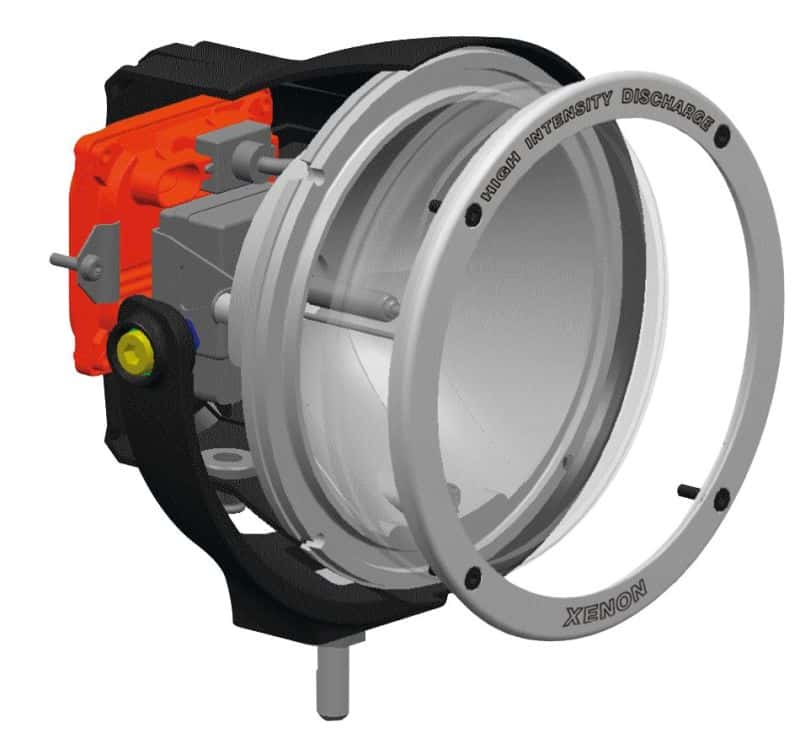 Hella — Hella Rallye 4000i Xenon Driving Beam Compact - 6.693in Dia 35.0 Watts 12V D1S - view 11