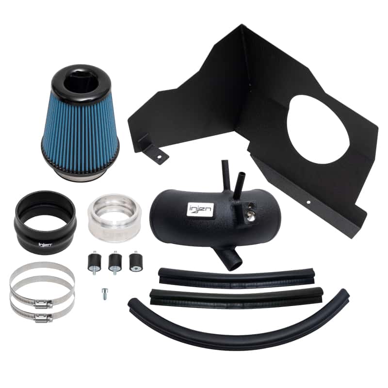 Injen — Injen 22-23 Kia Stinger 2.5L Turbo L4 Wrinkle Black Short Ram Tuned Intake System
Cold Air Intake - view 2
