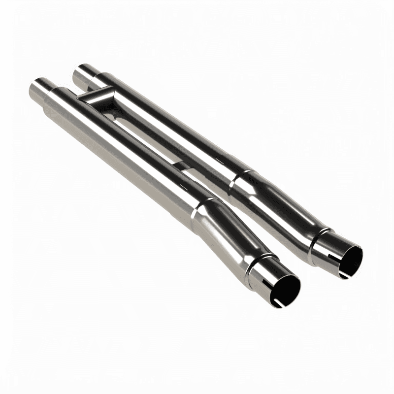 Kooks Headers — Kooks Headers 15-26 Ford Mustang 5.0L OEM Resonator Delete H-Pipe Kit
OEM x OEM SS H-Pipe - view 1