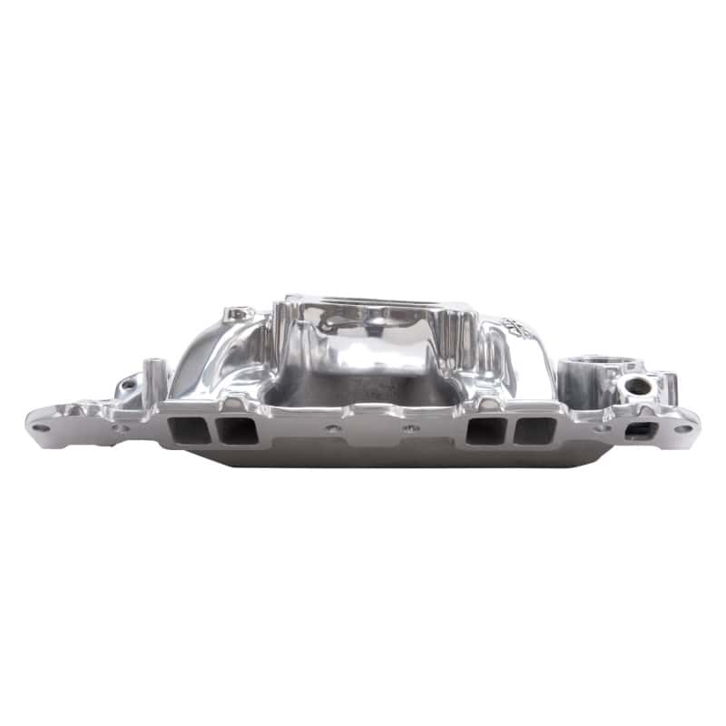 Edelbrock — Edelbrock SBC Perf Air Gap Manifold Polished
MANIFOLD - view 8