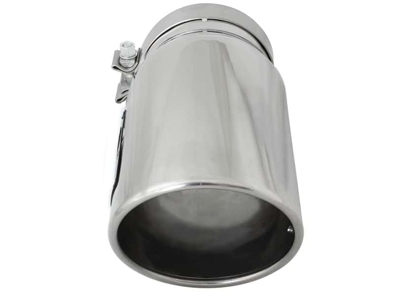 aFe — aFe Diesel Exhaust Tip Bolt On Polished 5in Inlet x 6in Outlet x 12in Long
Exhaust Tip Polished - view 3