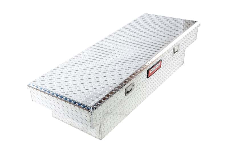 Dee Zee — Dee Zee Universal Tool Box - Red Crossover - Single Lid BT Alum Mid Size
ToolBxTrkBedRTR - view 4