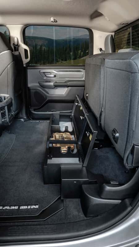 Tuffy Products — Tuffy Underseat Lockbox W/ Combo Lock For Ram Trucks Crew Cab
Lockbox - view 18