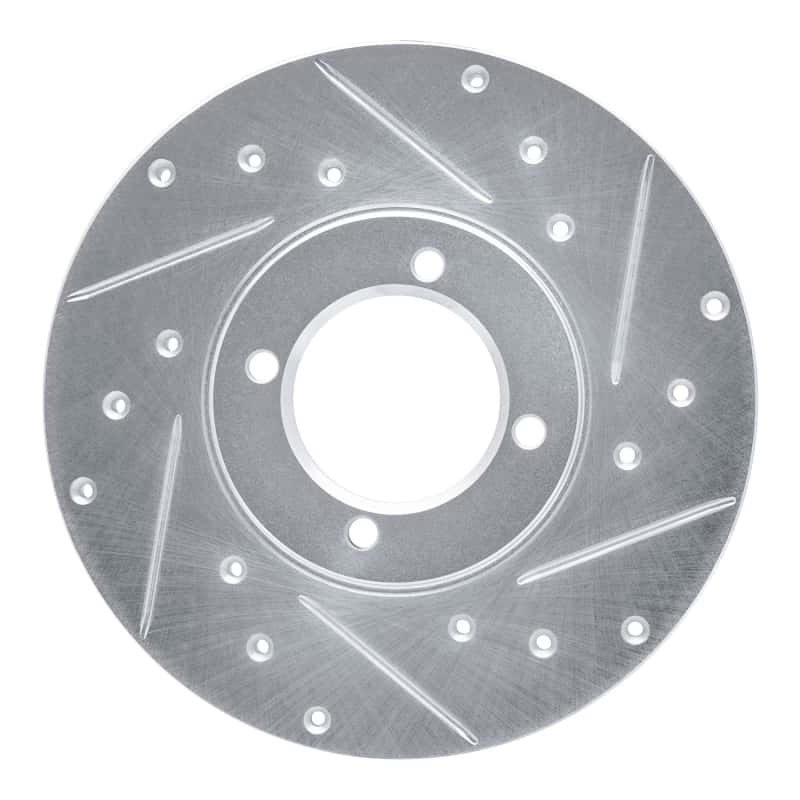R1 Concepts — R1 76-81 Toyota Celica Front Right Drilled & Slotted Silver Brake Rotor
R1 Brake Rotor Drill - view 1
