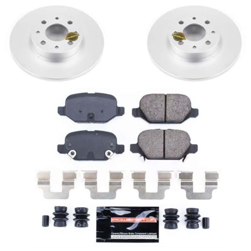 PowerStop — Power Stop 13-18 Fiat 500 Rear Z23 Evolution Sport Coated Brake Kit - view 1